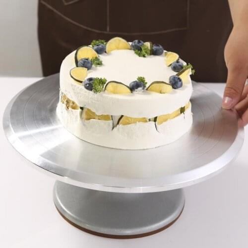 Cake Stand Turntable Rotating Base for Cake Decorating 12 Inch Cream Cakes Stand Cake Rotary Turntable Cake Decorating Tools Set