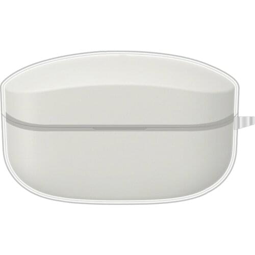 Simple TPU Case Anti-scratch Protective Cover for S-ony WF-1000XM4 Earphone Transparent Color