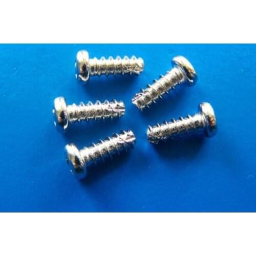 PT M2 M2.3 M2.6 M3 *4 5 6 7 8 10 12mm silver or black round head cross phillips Cut tail grooving self-tapping screws