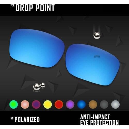 OOWLIT Lenses Replacements For Oakley Drop Point Sunglasses Polarized - Multi Colors