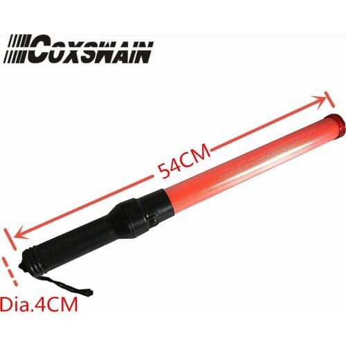 Outdoor Safety LED Traffic baton Safety Signal Warning Flashing Light LED Traffic Wand Baton by hand Police ref baton SF-900