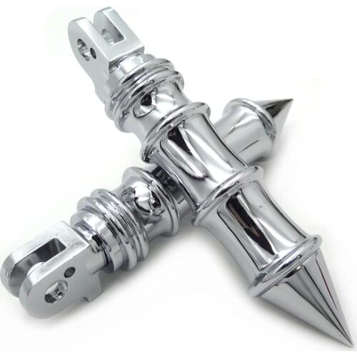 Aftermarket free shipping motorcycle parts Spike Passenger Foot Peg for Triumph Thunderbird Sport Bonneville Speedmaster CD