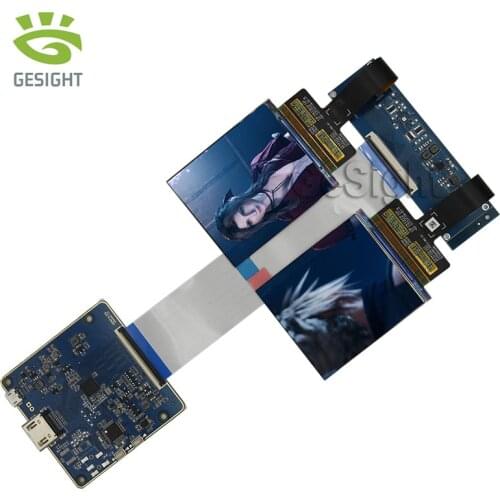 2.95 inch VR OLED Display 1080*1200 Dual/Single MIPI to HD-MI Board RM67295