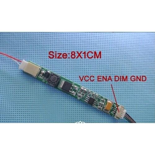 Free shipping 2PCS 310mm Adjustable brightness led backlight strip kit,Update 15inch laptop LCD ccfl panel to LED backlight