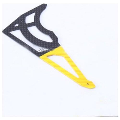 Alzrc Devil 450 FAST D45F25A Carbon vertical stabilizer-1.2mm ALZrc 450 RC Helicopter t-REX 450 Spare Parts FreeTrack Shipping