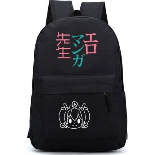 Anime Eromanga Sensei Izumi Sagiri Cosplay Students School Backpack Teenagers Shoulder Bags Laptop Travel Rucksack Fashion Gifts