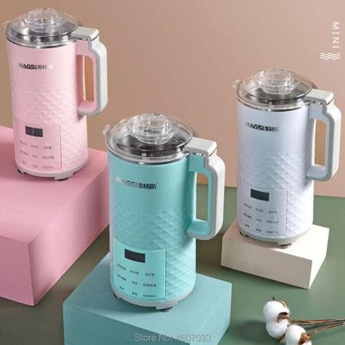 SoyaBean Milk Machine Stir Rice Paste Baby food Maker Filter-free boil water cook Heating Juicer kettle with heat preservation