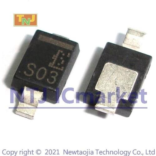 10 PCS CLS03 L-FLAT S03 CLS03(TE16L,Q) Diodes Switching-Mode Power Supply