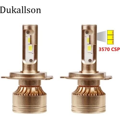 2Pcs Canbus Super Hb4 30000lm H4 H7 LED Truck Car Headlights 12 24 36V H1 H11 9005 9006 HB3 4300K 6500K Car Fog Light Bulbs
