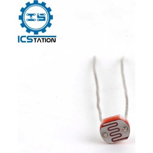 200Pcs GM5537 20k~30k Ohm 30k~50k Ohm (Bright Resistance) CDS Photosensitive Resistance Photoresistor Photoelectric Sensor