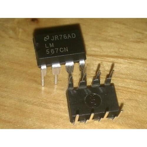 5/PCS New Lm567 Lm567cn Dip-8 Interface-Telecom/Voice Decoder Direct Plug 8 Feet