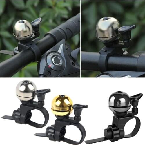 Classic Bicycle Copper Bell Retro Bike Handlebar Alarm Adults Kids Scooter Horn Loud Crisp Cycling Accessories