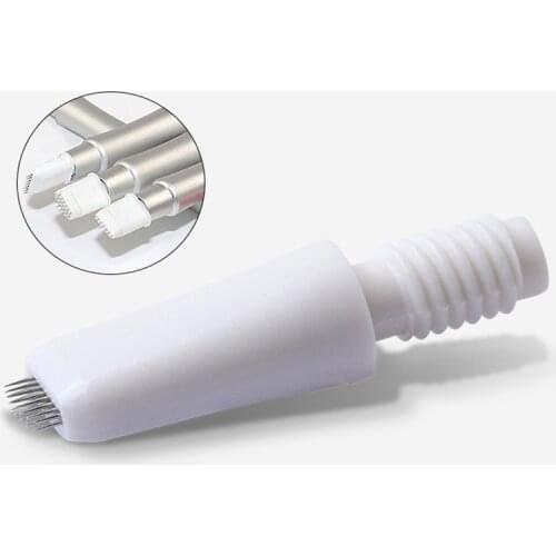 Beauty Girl New Hotsale 10Pcs 15Pins Permanent Makeup Eyebrow Tattoo Blades Microblading Needles