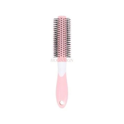 Round Comb Roll Comb Hair Comb Inner Blow Blowing Style Straight Hair Household Sale
