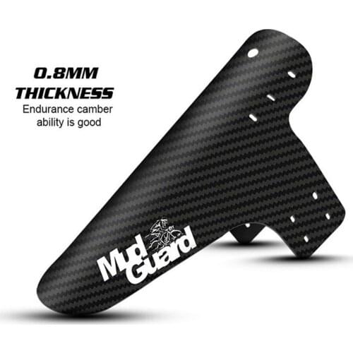 Fine Bicycle Fenders Bike Mudguard Carbon Fiber Front /Rear MTB Mountain Bike Wings Mud Guard Cycling Accessories 8 Colors