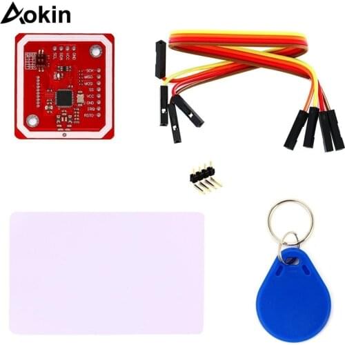 REES52 PN532 NFC NXP RFID Module V3 Kit Near Field Communication Reader I2C SPI HSU with S50 White Card Key Card for Arduino