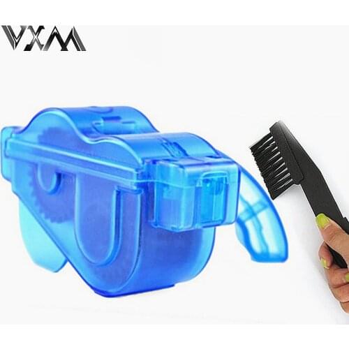 Bicycle Chain Cleaner Cycling Mountain Bike Machine Brushes Scrubber Wash Tool Kit Mountaineer Bicycle Chain Cleaner Tool Kits