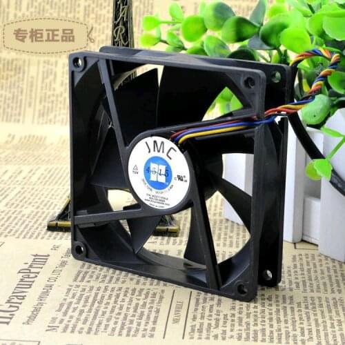 New FOR JMC 9025 9025-12HB 9225 12V 0.60A PWM temperature-controlled 4-wire cooling fan