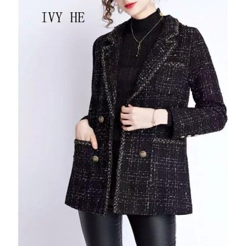 OULA`F Womens Black Coats