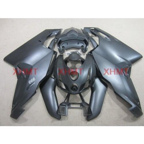 For DUCATI 749 2003 - 2004 Fairings 749R 2003 Plastic Fairings for DUCATI 999 2004 Black Plastic Fairings