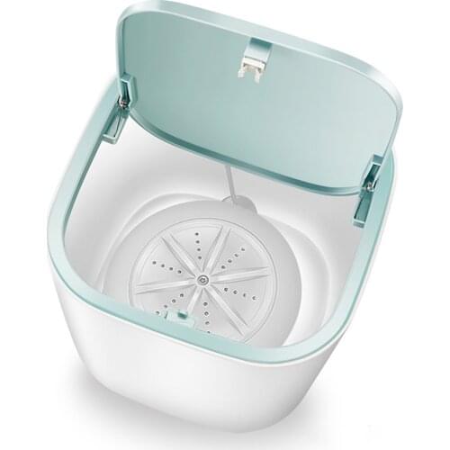 Ultrasonic Turbine Washing Machine Portable Mini Turbine Cleaning Machine Home USB Desktop Washing Machine