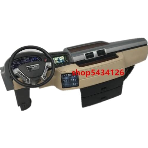 Tamiya MAN TGX Cab Interior Kits For 1/14 Rc Tractor Trailer Truck Actros 56325 Upgrade Parts & Accessories