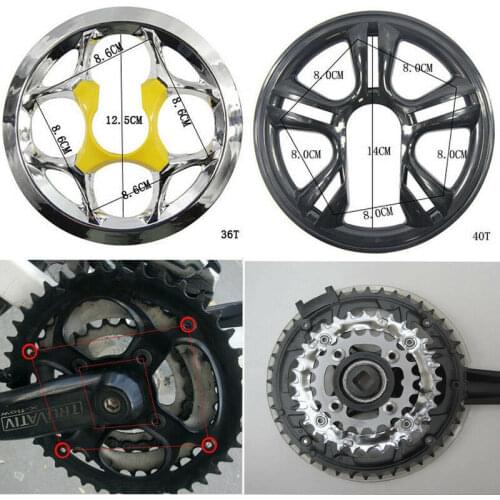 6/40/42/44/46/48/52T Bike Bicycle Sprocket Cranksets Chainring Guard Protector