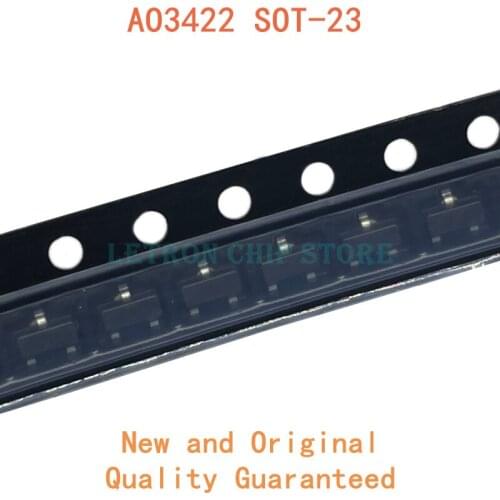 100PCS AO3422 SOT-23 SOT23 SMD MOSFET new and original IC Chipset