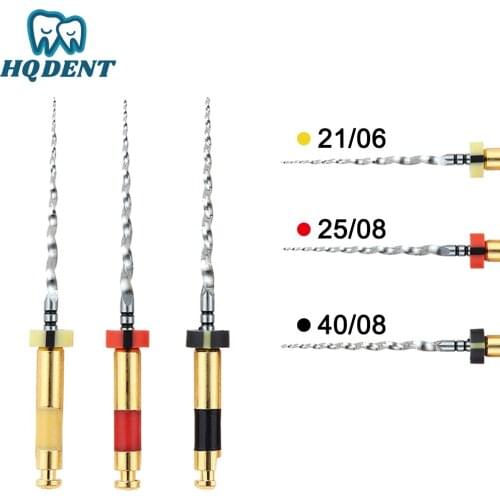 3 PCS/Pack Dental Niti Rotary Files W One For Endo Root Canal Treatment Endodontics Files Dentist Material