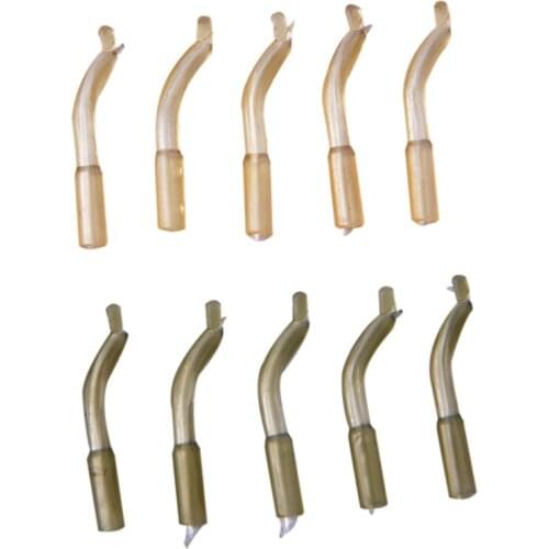 30Pcs Carp Fishing Accessories Hook Sleeve Hair Rig Aligner Soft Positioner New