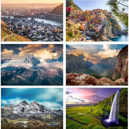 5d diy diamond painting Scenery Cross Stitch Diamond Embroidery Diamond Mosaic painting Arts Crafts Home decoration painting