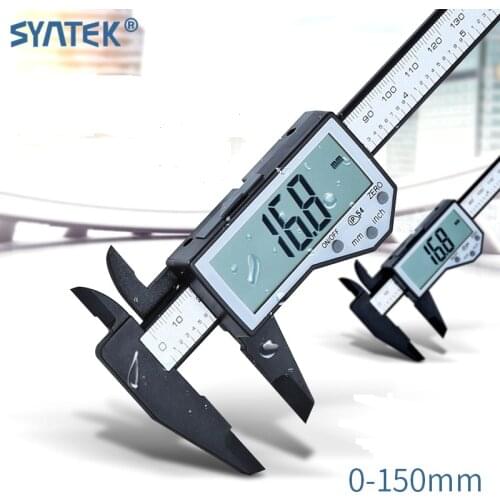 Electronic Digital Caliper 150mm IP54 Waterproof Digital Caliper Micrometer Guage Big LCD Display Vernier Caliper Measuring Tool