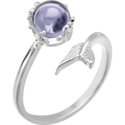 Beautiful, elegant and charming high quality Mermaid ring, suitable for the fashion gifts of girls/girlfriends wedding party 019