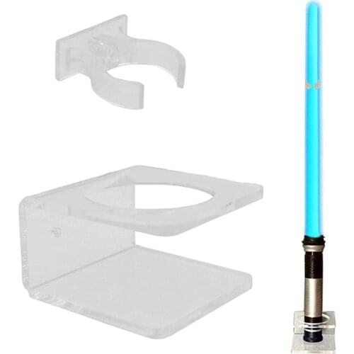 Lightsaber Bracket Home Collection Sword Storage Bracket Transparent Lightsaber Wall Mount