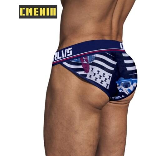 Hot Sale Nylon Low Waist Gay Sexy Mens Panties Briefs Men Underpants Slip Jockstrap Underwear Man Brief Under Wear OR6111