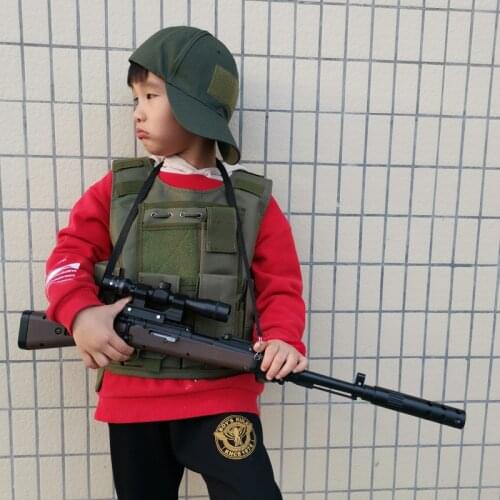 Outdoor Airsoft Tactical Children Vest Uniform Army Military Equipment Kids Boy Girl Camouflage Kid Combat CS Hunting Clothes