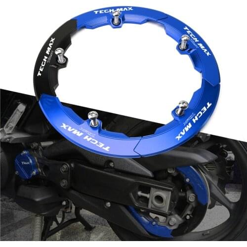 Applicable to Yamaha tmax560 tech Max 19-20 years refitting CNC rear gear cover and belt cover decoration