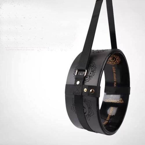 Professional Yoga Circles Pilates Resistance Ring Bodybuilding Gym Yoga Wheel Back Light Training Tool For Fitness