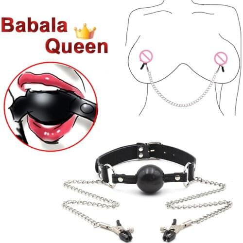 Sex Games Erotic Toys for Adults Couples Women Metal Nipple Clamps Slave Collar Bdsm Sex Bondage Exotic Accessories Sex Products