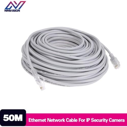 50M 164ft Cat5 Ethernet Network Cable RJ45 Patch Outdoor Indoor Waterproof LAN Cable Wires For CCTV POE IP Camera System