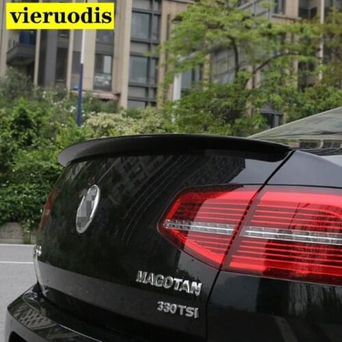 For Passat B8 Spoiler 2017-2018 Volkswagen Passat B8 Spoiler ABS plastic Material Car Rear Wing Color Rear Spoiler