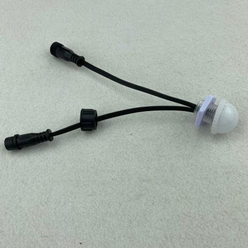 DC12V 30mm led pixel light;0.72W/3LEDs per pixel;frosted cover;IP68;RGB addressable full color