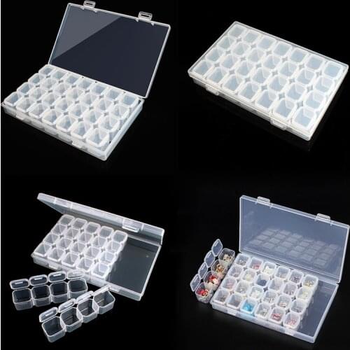 28Lattices Dismountable Diamond Embroidery Accessories diamond painting Boxes Cross Stitch Cases Storage Organizer Home Storage