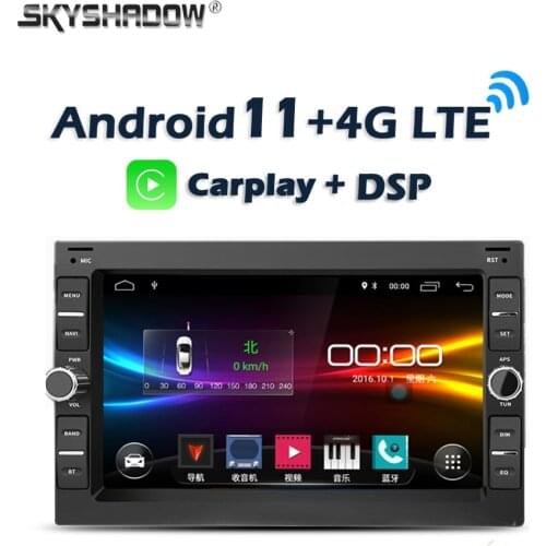 Carplay DSP Android 10.0 2GB + 32G 64G Car DVD Player GPS WIFI Bluetooth Radio For VW Passat B5 Golf 4 Polo Bora Jetta Sharan T5