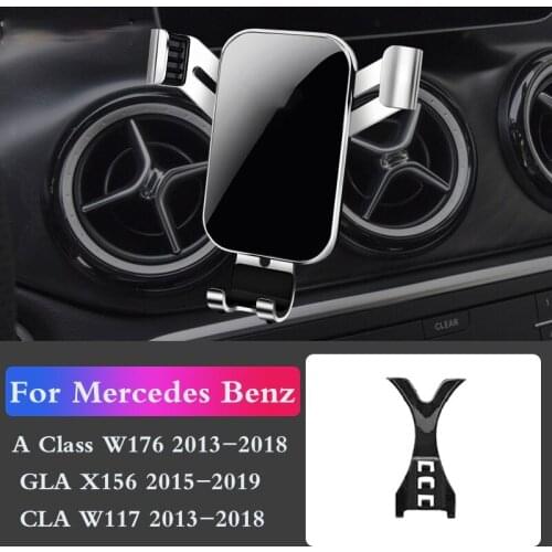 Car Mobile Phone Holder Mounts Stand GPS Navigation Bracket For Mercedes Benz GLA 45 AMG X156 CLA W117 C117 GLA200 GLA250 COUPE
