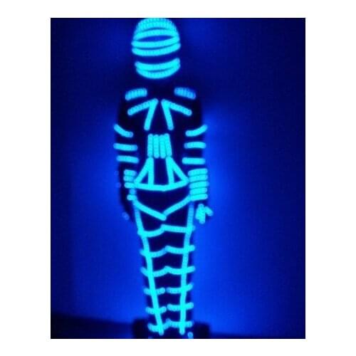 Free shipping LED Costumes/ Light suit for disco performance / Light up LED suits