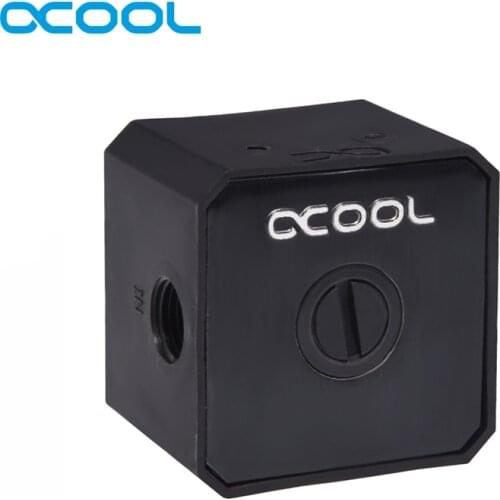 Alphacool Eisstation DC-LT Solo Small Pump Top Part Of The Enterprise Solutions Water Cooling Product Fits Into 1U Server Racks