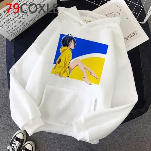 Wonder Egg Priority hoodies female Korea Oversized 2021 printed female clothing harajuku hip hop