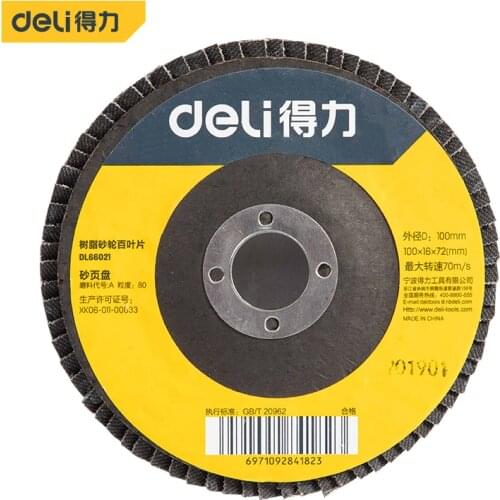 Deli (Outer Diameter) 100mm Abrasive Cutting Discs Cut Off Wheels Disc for Dremel Rotary Tools Electric Metal Wood Cutting Tools