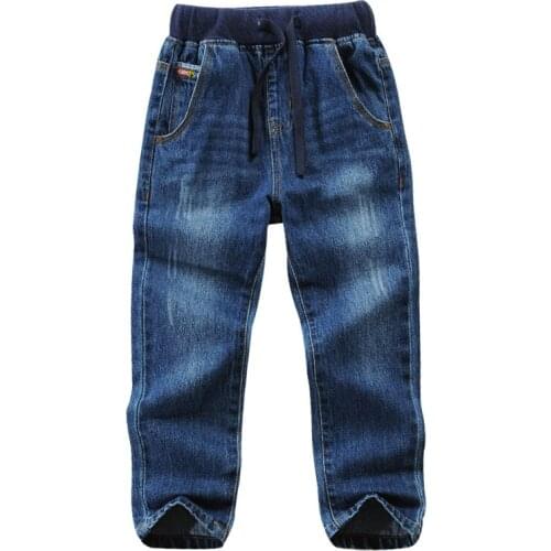 Boys jeans trousers spring and autumn casual pants
